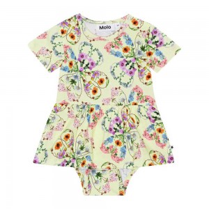 Bodies Babysuits Dziewczynka Molo Frannie Flower Love | PL0001254