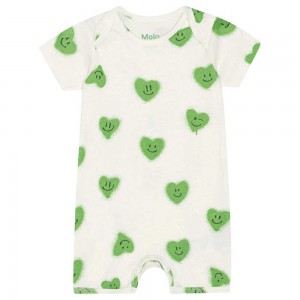 Bodies Babysuits Dziewczynka Molo Free Hearts | PL0001266