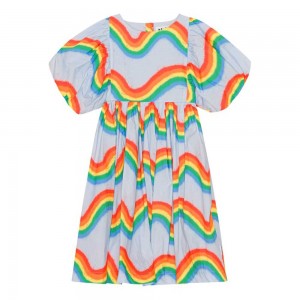 Dresses Dziewczynka Molo Calyita Rainbow Waves | PL0000264