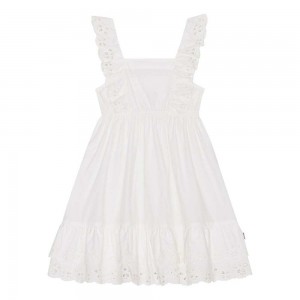 Dresses Dziewczynka Molo Ceelos White | PL0000210