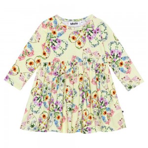 Dresses Dziewczynka Molo Charmaine Flower Love | PL0001289