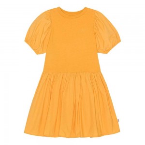 Dresses Dziewczynka Molo Chikako Honey Gold | PL0000224