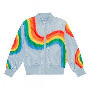 Jackets & Coats Molo Haliva Diagonal Rainbow | PL0000046