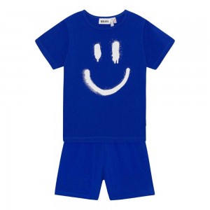 Nightwear Chłopięce Molo Luvis Reef Blue | PL0000878