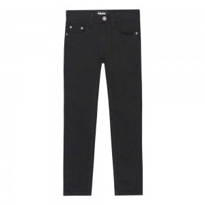 Pants & Jeans Chłopięce Molo Aksel Black Denim | PL0000670