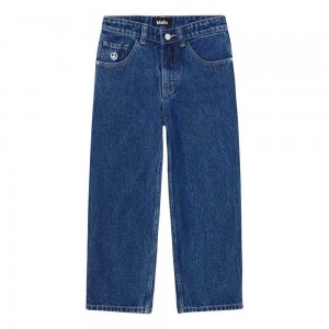 Pants & Jeans Chłopięce Molo Aska Blue Denim | PL0000661