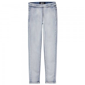 Pants & Jeans Dziewczynka Molo April Light Washed Blue | PL0000377