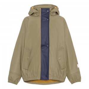 Rainwear Molo Zan Khaki Green Block | PL0000120