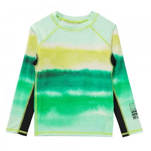 Rash guards Molo Neptune LS Aqua Green | PL0001104