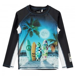 Rash guards Molo Neptune LS Sunset Surfer | PL0001079