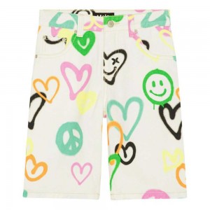 Shorts Dziewczynka Molo Art Heart Colours | PL0000402