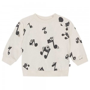 Sweatshirts Cardigans Chłopięce Molo Disc Happy Notes | PL0001393