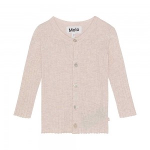 Sweatshirts Cardigans Chłopięce Molo Georgette Rose Melange | PL0001321