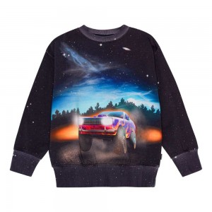 Sweatshirts Cardigans Chłopięce Molo Mattis Flame Car | PL0000761