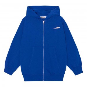 Sweatshirts Cardigans Chłopięce Molo Mazz Reef Blue | PL0000757