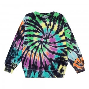 Sweatshirts Cardigans Chłopięce Molo Memphis Colourful Dye | PL0000744