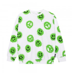 Sweatshirts Cardigans Chłopięce Molo Miksi Easy Peacy Vert | PL0000746