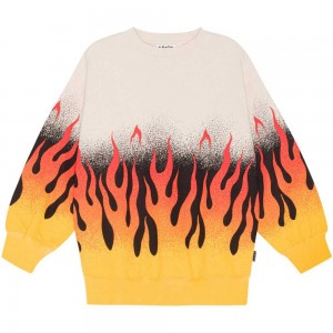 Sweatshirts Cardigans Chłopięce Molo Monti On Fire | PL0000765