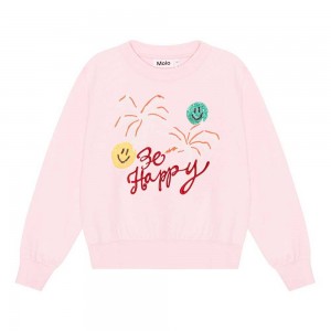 Sweatshirts Cardigans Dziewczynka Molo Marge Glitter Palms | PL0000464