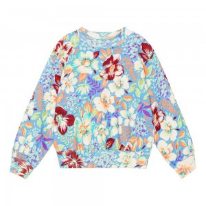 Sweatshirts Cardigans Dziewczynka Molo Marge Spring Bloom | PL0000483