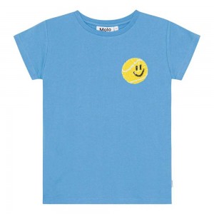 T Shirts Tops Dziewczynka Molo Ranva Tennis Smile | PL0000552