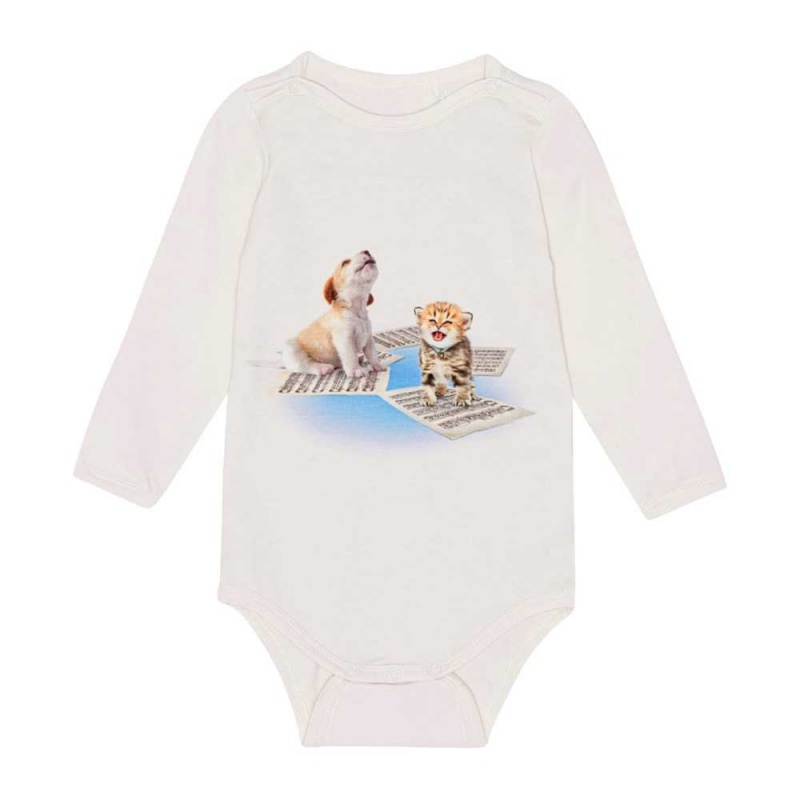 Bodies Babysuits Dziewczynka Molo Foss Love Music Body | PL0001272