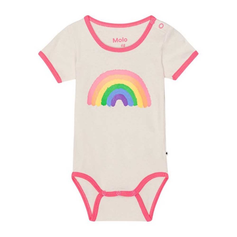 Bodies Babysuits Dziewczynka Molo Fossie Retro Rainbow | PL0001284