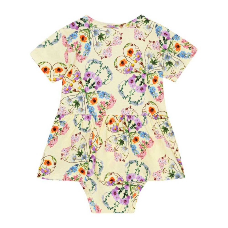 Bodies Babysuits Dziewczynka Molo Frannie Flower Love | PL0001254