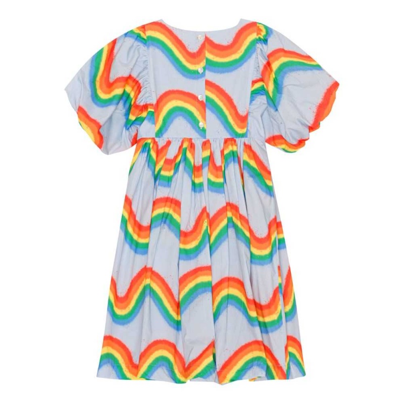 Dresses Dziewczynka Molo Calyita Rainbow Waves | PL0000264