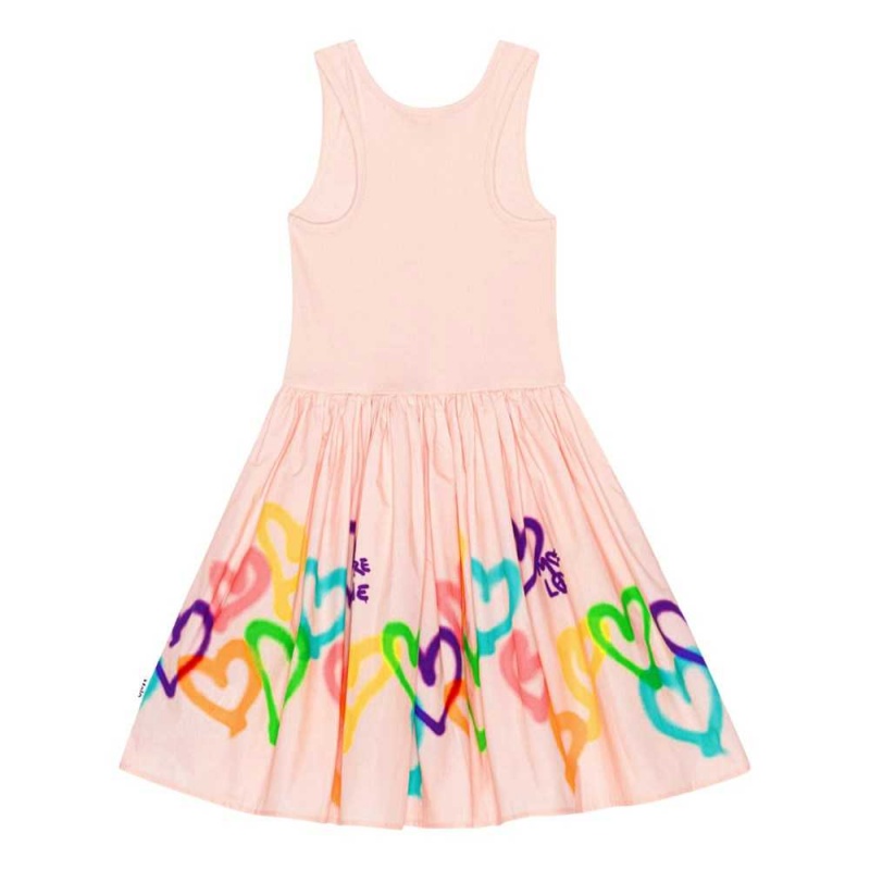 Dresses Dziewczynka Molo Cassandra Colourful Hearts | PL0000227