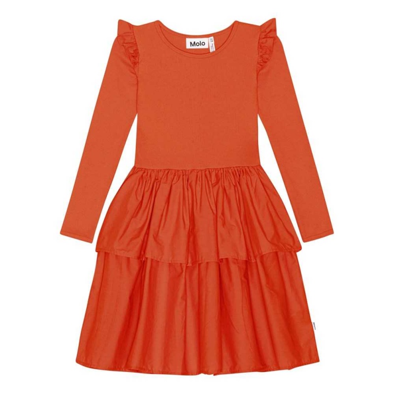 Dresses Dziewczynka Molo Cathi Red Clay | PL0000272