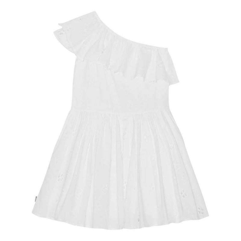 Dresses Dziewczynka Molo Cay White | PL0000207