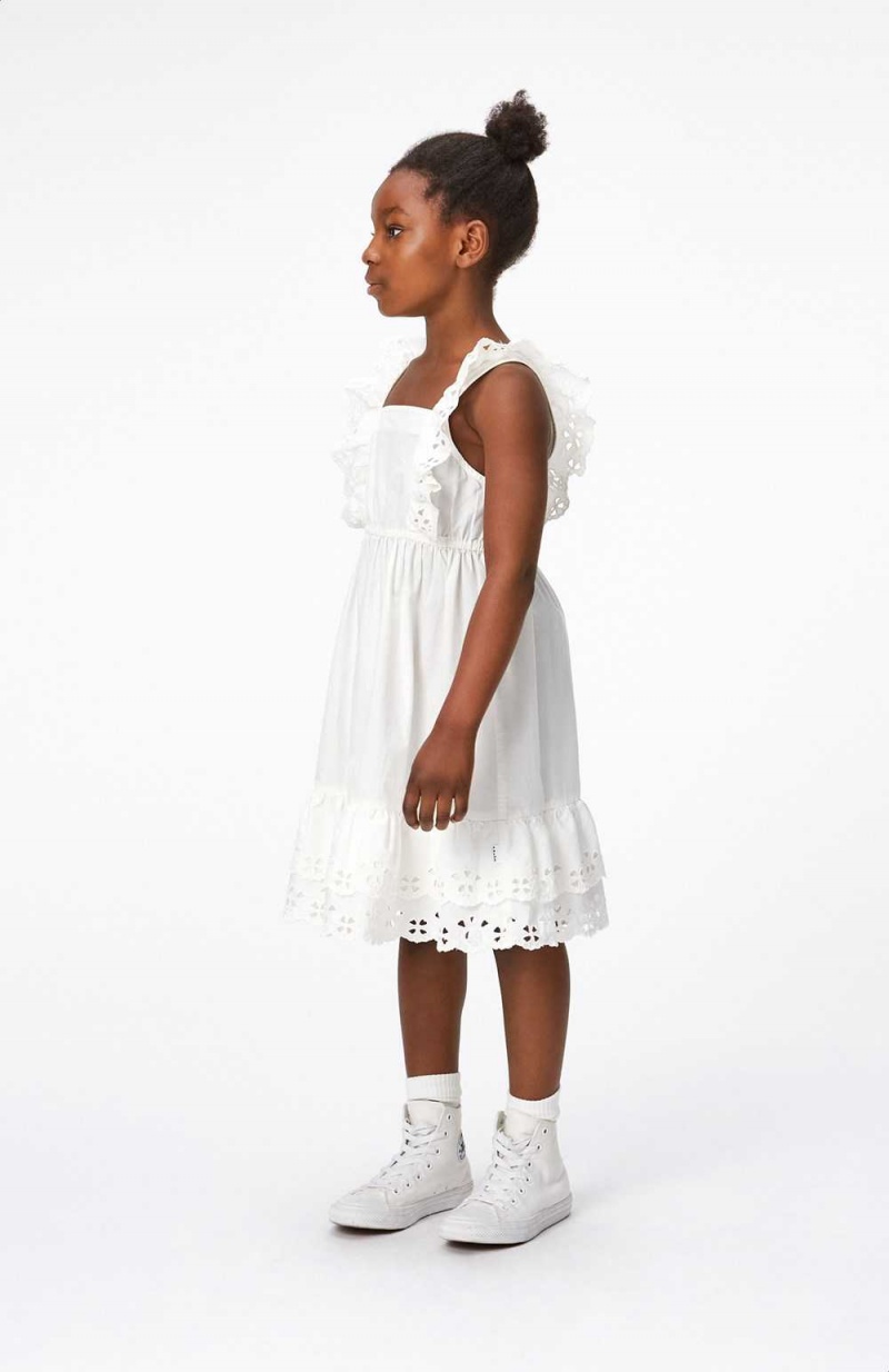 Dresses Dziewczynka Molo Ceelos White | PL0000210