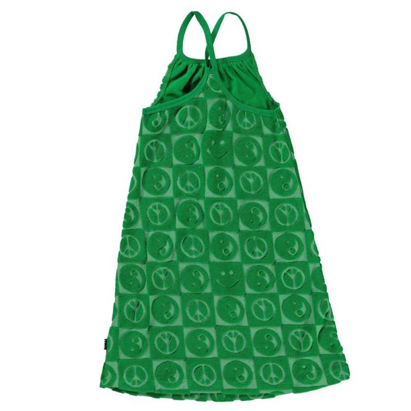 Dresses Dziewczynka Molo Charming Bright Green | PL0000181