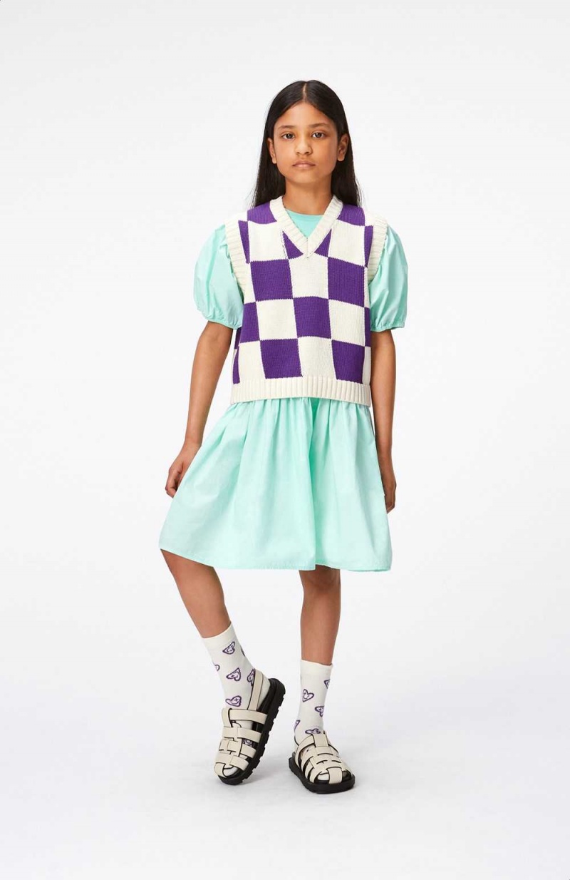 Dresses Dziewczynka Molo Chikako Cool Mint | PL0000296