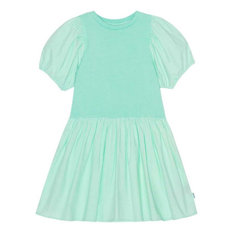 Dresses Dziewczynka Molo Chikako Cool Mint | PL0000296