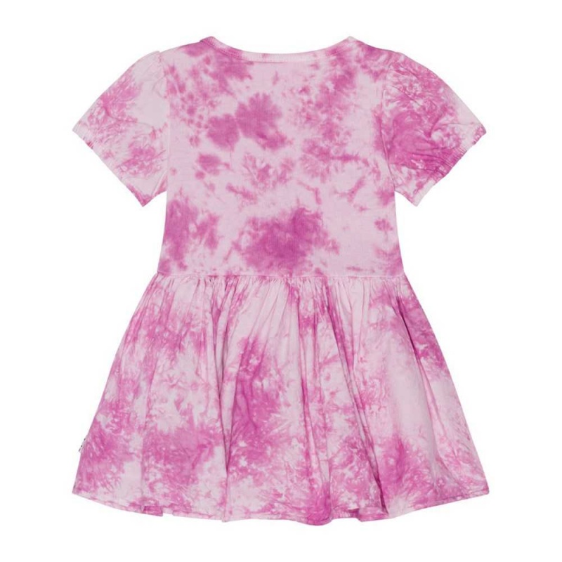 Dresses Dziewczynka Molo Cibi Purple Tie Dye | PL0001287