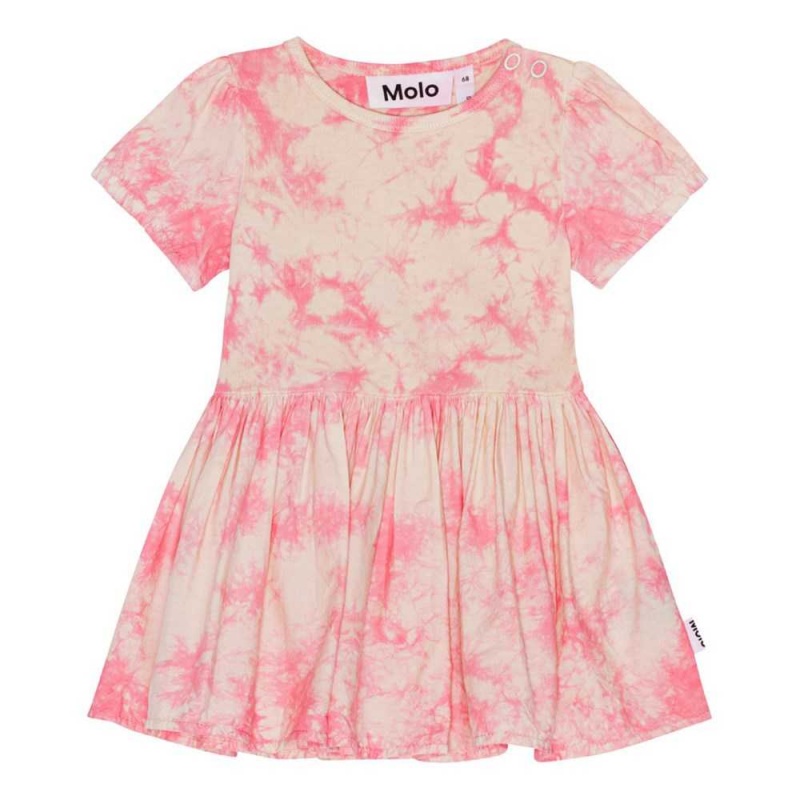 Dresses Dziewczynka Molo Cibi Rose Tie Dye | PL0001298