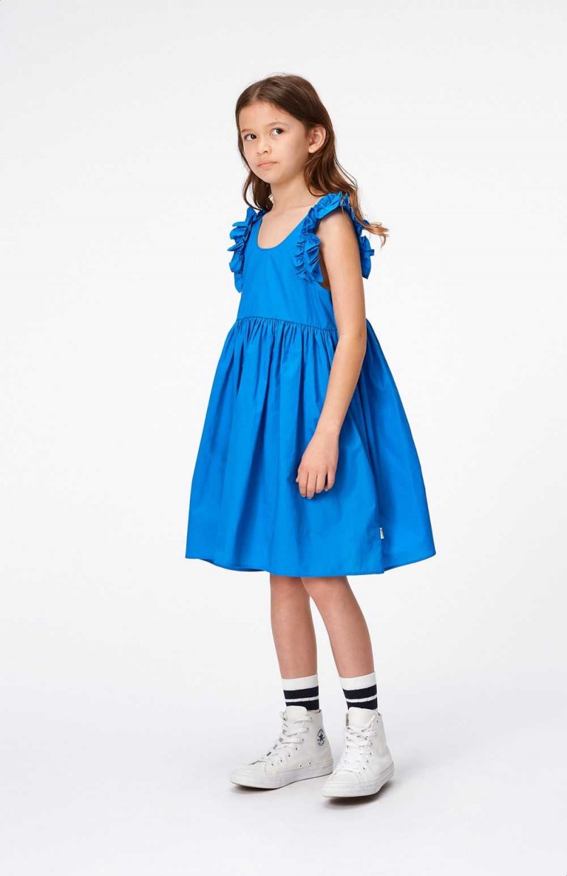 Dresses Dziewczynka Molo Cicely Retro Blue | PL0000208