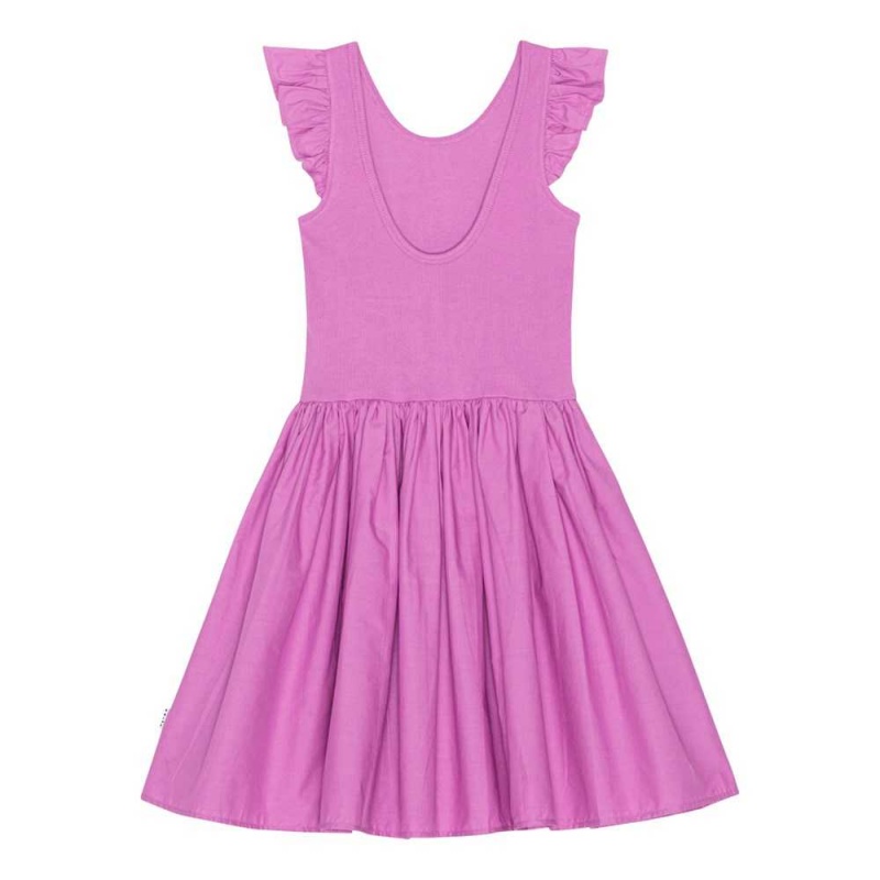 Dresses Dziewczynka Molo Cloudia Purple Pink | PL0000255