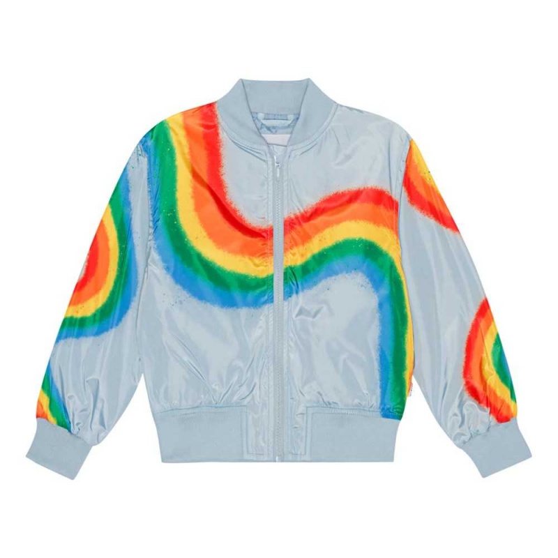 Jackets & Coats Molo Haliva Diagonal Rainbow | PL0000046