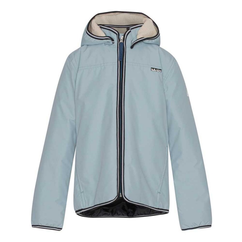 Jackets & Coats Molo Winner Misty Blue | PL0000048