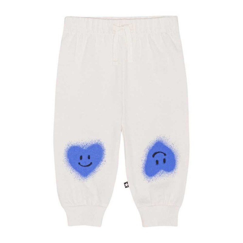 Pants Jeans Dziewczynka Molo Simeon Blue Heart | PL0001372