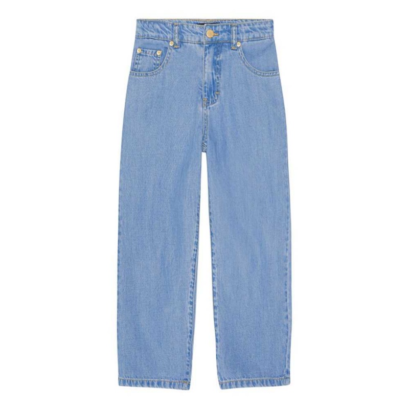 Pants & Jeans Chłopięce Molo Aiden Summer Wash Indigo | PL0000641