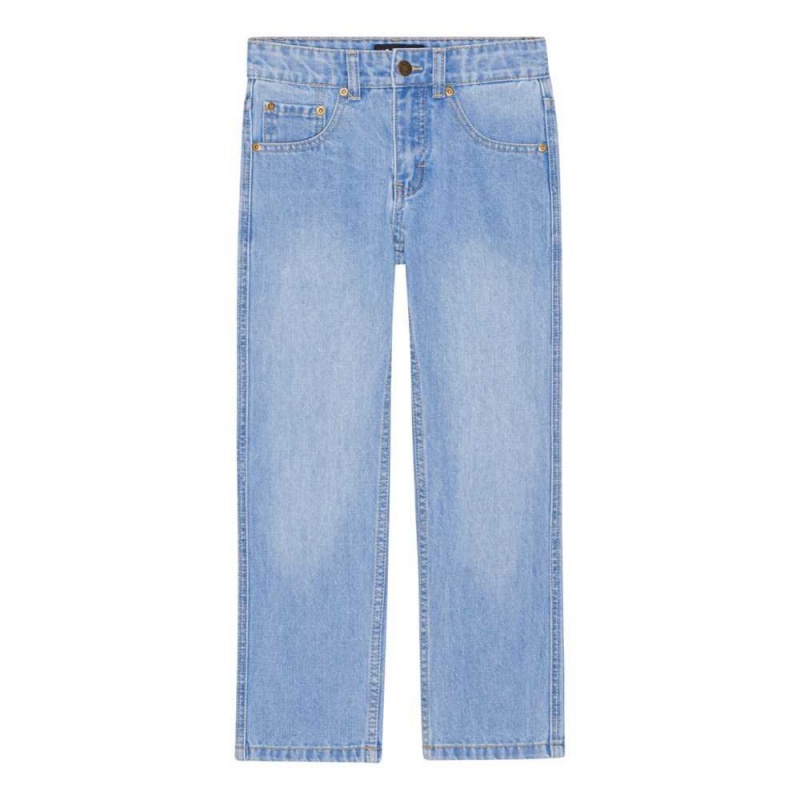 Pants & Jeans Chłopięce Molo Andy Lightblue Denim | PL0000647