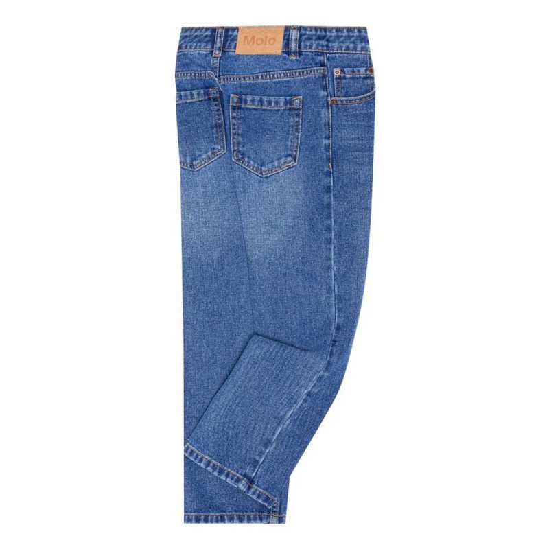 Pants & Jeans Chłopięce Molo Andy Worn Denim | PL0000665