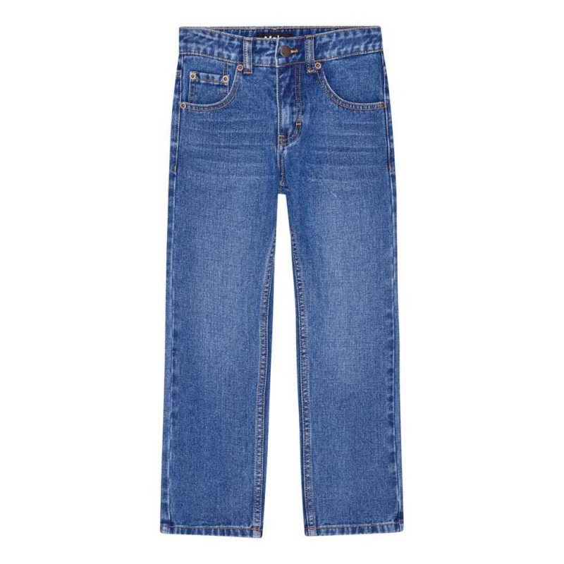 Pants & Jeans Chłopięce Molo Andy Worn Denim | PL0000665