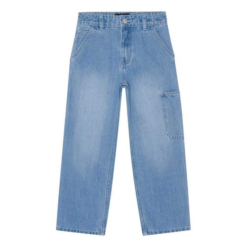 Pants & Jeans Chłopięce Molo Archer Lightblue Denim | PL0000653