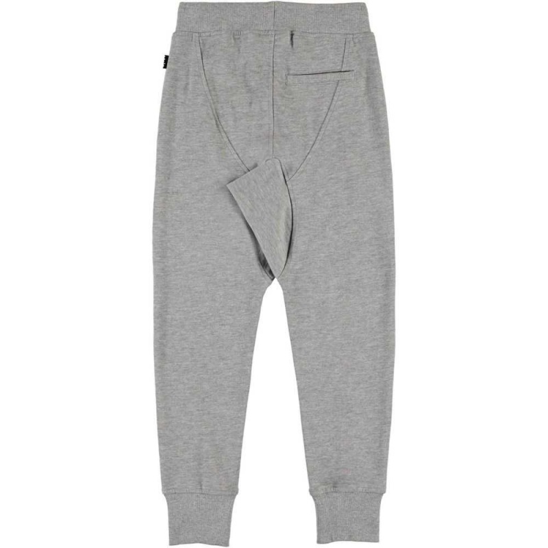 Pants & Jeans Chłopięce Molo Ashton Grey Melange | PL0000679