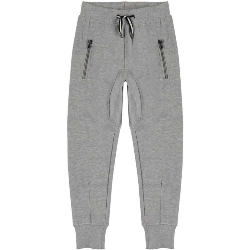 Pants & Jeans Chłopięce Molo Ashton Grey Melange | PL0000679